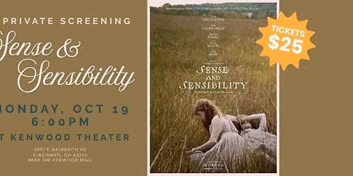 A Special Screening of Sense & Sensibility