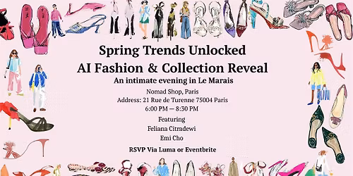 Tendances du printemps d\u00e9voil\u00e9es : mode IA et pr\u00e9sentation