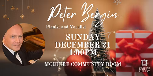 Holiday concert with Peter Bergin