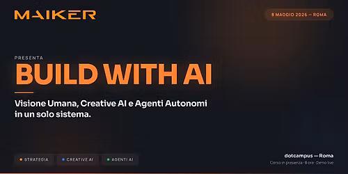 Build with AI | Corso Pratico AI in Presenza (Roma)