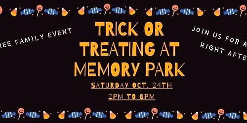 29th Annual Trick or Treating at Memory Park