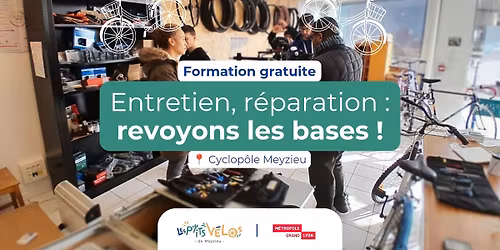 Initiation \u00e0 la m\u00e9canique v\u00e9lo (formation gratuite)