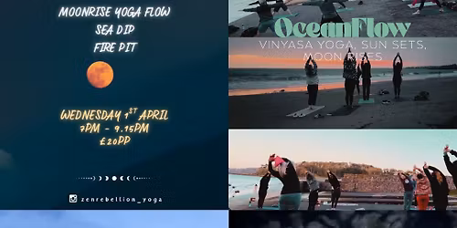 Full Moon Yoga, Sea Dip & Fire Pit 