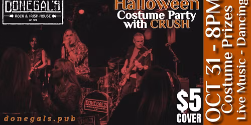 Halloween Costume Party with CRUSH