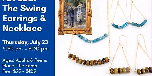 Art Lab: The Swing Earrings & Necklace