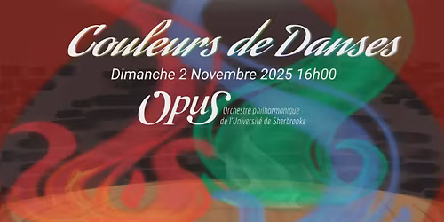 Couleurs de danse - Concert de l'OPUS