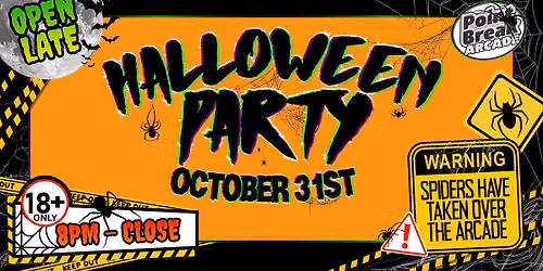 Halloween Party at the Arcade