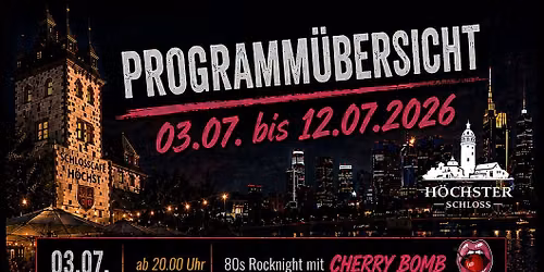Italienischer Abend mit LUCA - H\u00f6chster Schlossfest 2026