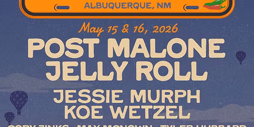 2026 Boots In The Park - 2 Day Pass at Balloon Fiesta Park