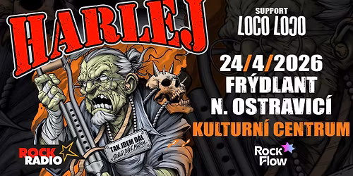 Harlej + Loco Loco \/ FR\u00ddDLANT NAD OSTRAVIC\u00cd \/ Tak jdem d\u00e1l TOUR