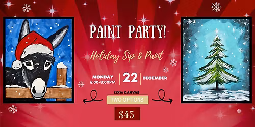 Holiday Sip & Paint