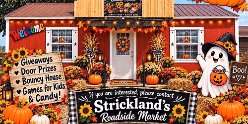 Grand Opening & Halloween Market