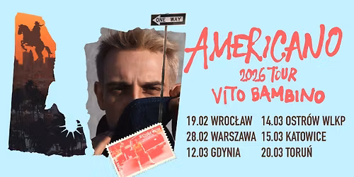 Vito Bambino "Americano 2026 Tour", Warszawa