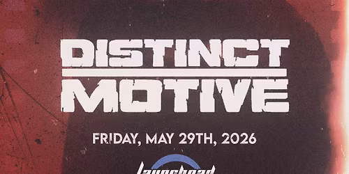 Distinct Motive live on 5.29.26 in Albuquerque, NM