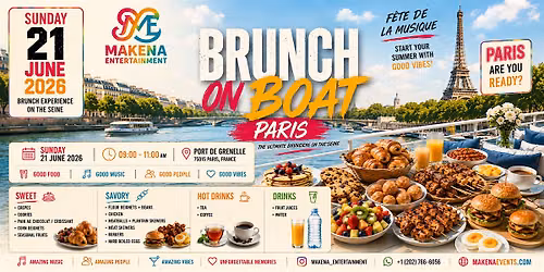 MAKENA Brunch on Boat Paris