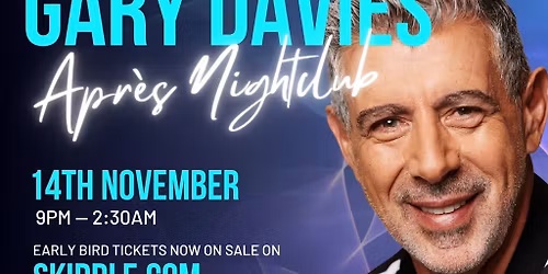 Gary Davies Radio 2  Live 80s Set - Apres