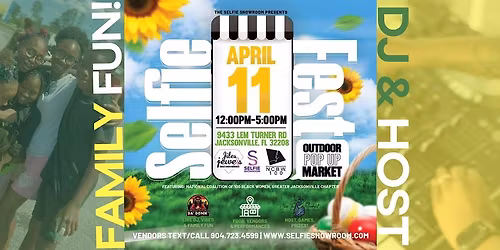 OUTDOOR Pop Up Shop Day Party Selfie Fest :: APRIL 11TH