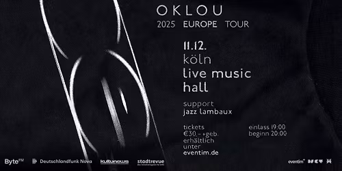 Oklou | K\u00f6ln
