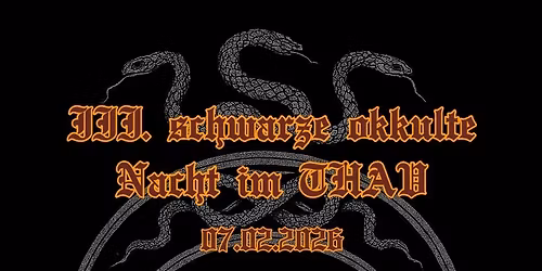 III. schwarze okkulte Nacht im Thav