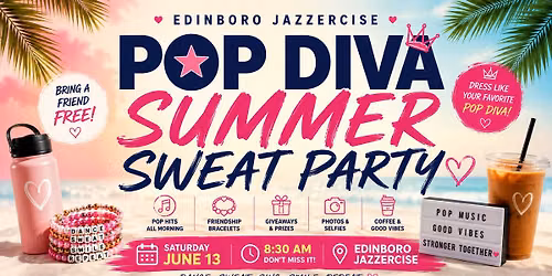 Pop Diva Summer Sweat Party