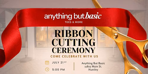 Ribbon Cutting at Anything But Basic