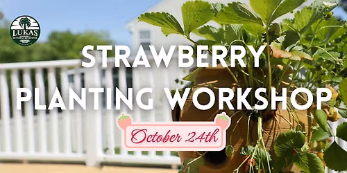 Strawberry Planting Workshop at Lukas Nursery