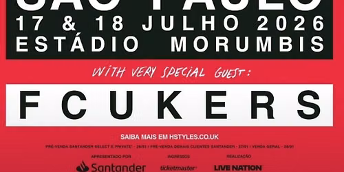 HARRY STYLES dia 17\/07 em S\u00e3o Paulo - Excurs\u00e3o Taubat\u00e9 - Capacitor Excurs\u00f5es