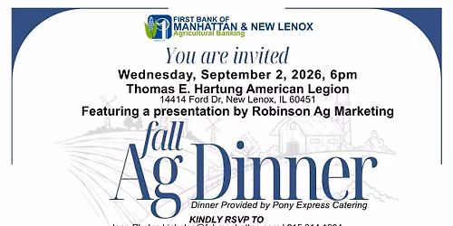 Fall Ag Dinner