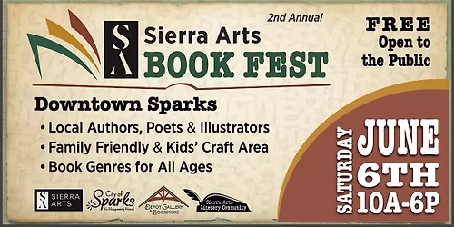 Sierra Arts Book Fest '26