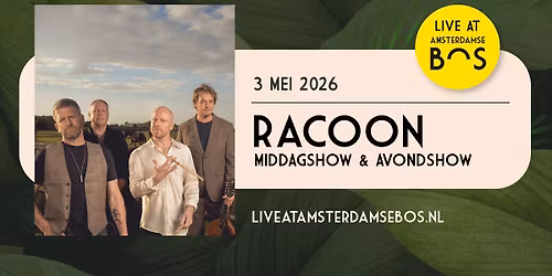 Racoon avondshow - UITVERKOCHT!