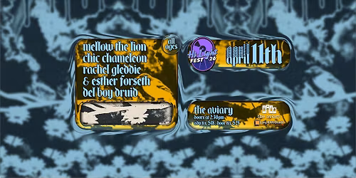 HL2026:DAYApril 11 AVIARY-Mellow the Lion,Chic Chameleon,Rachel Gleddie&Esther Forseth,Del Boy Druid