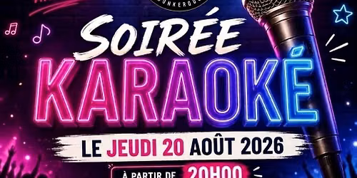 \ud83c\udfa4 Soir\u00e9e KARAOK\u00c9 au Bommel !!!! \ud83c\udf99\ufe0f