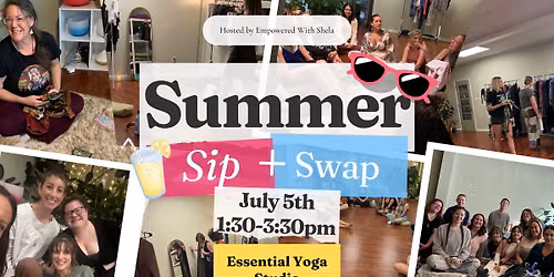 Summer Sip + Swap