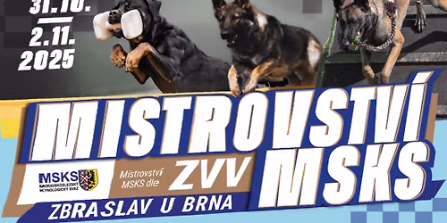 Mistrovstv\u00ed MSKS 2025 dle ZVV3 se zad\u00e1n\u00edm titulu CACT a vlo\u017een\u00fdm z\u00e1vodem ZVV1