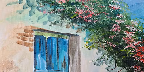 STOCKPORT Paint Night - A Cypress Garden Door