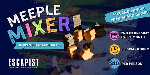Meeple Mixer - Board Game Meet Up