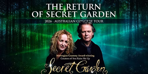 Secret Garden Live in Melbourne 2026 | Palais Theater, St Kilda