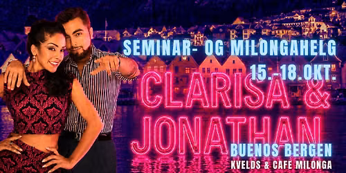 4x milonga + ekstra oppsatt kurs ifm Clarissa & Jonathan seminar og milongahelg