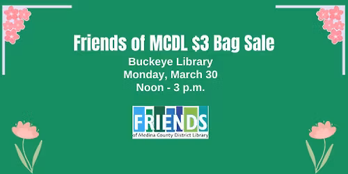 Friends of MCDL $3 Bag Sale - BUCKEYE