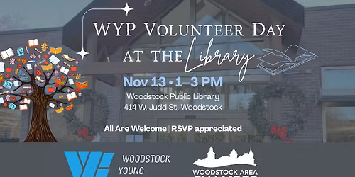 Woodstock Young Professionals: Volunteer at the Library