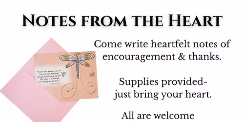 Notes From the Heart