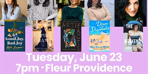 June 23rd Booked Author Series