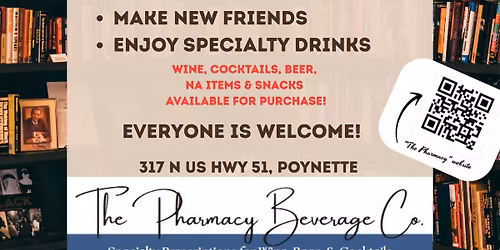 Book Banter Book Club at The Pharmacy - Poynette 4\/15