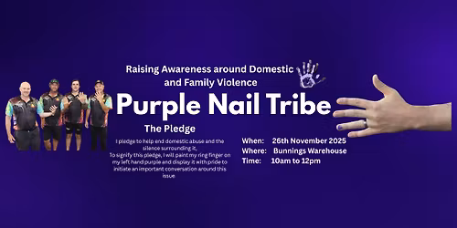 Purple Nail Tribe - Raising Awareness around Domestic and Family Violence