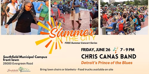 Summer in the City Kickoff Concert!