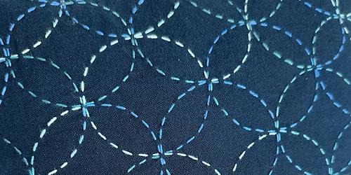 Sashiko Sampler Pillow - Smallwoods Workshops at Bandit