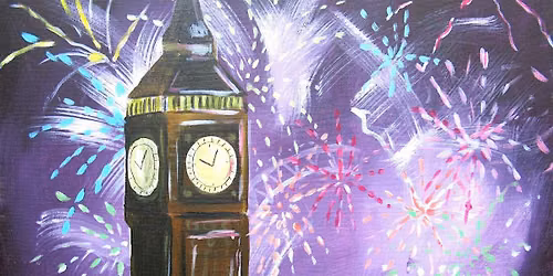 Sip & Paint Big Ben With Fireworks