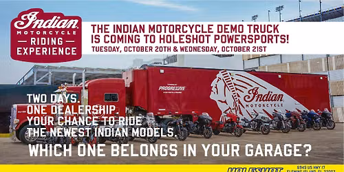 DEMO TRUCK EVENT!