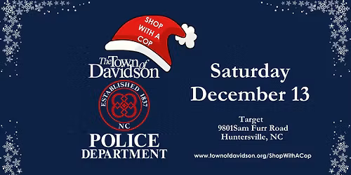 Town of Davidson's Holiday Shop with a Cop