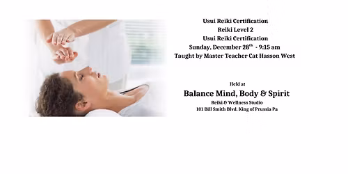 Usui Reiki Level 2 Certification